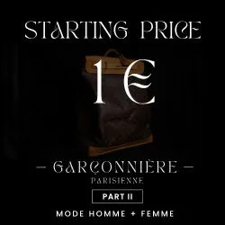 Garçonnière Parisienne Part II Mode